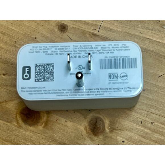 Amazon Smart Plug Used With Alexa Voice Control To Any Outlet New, No Box - Picture 4 of 4